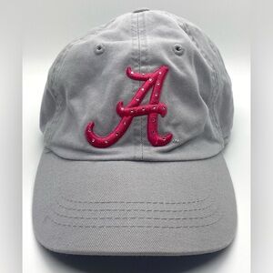 Top of the World Gray University of Alabama Baseball Hat/Cap w/ Red Logo Sporty